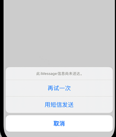 织金apple维修iPhone上无法正常发送iMessage信息