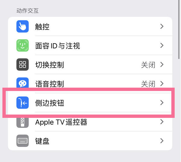 织金苹果14维修店分享iPhone14 Plus侧键双击下载功能关闭方法 