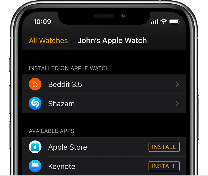 织金苹果手机维修分享如何在 Apple Watch 上下载应用 
